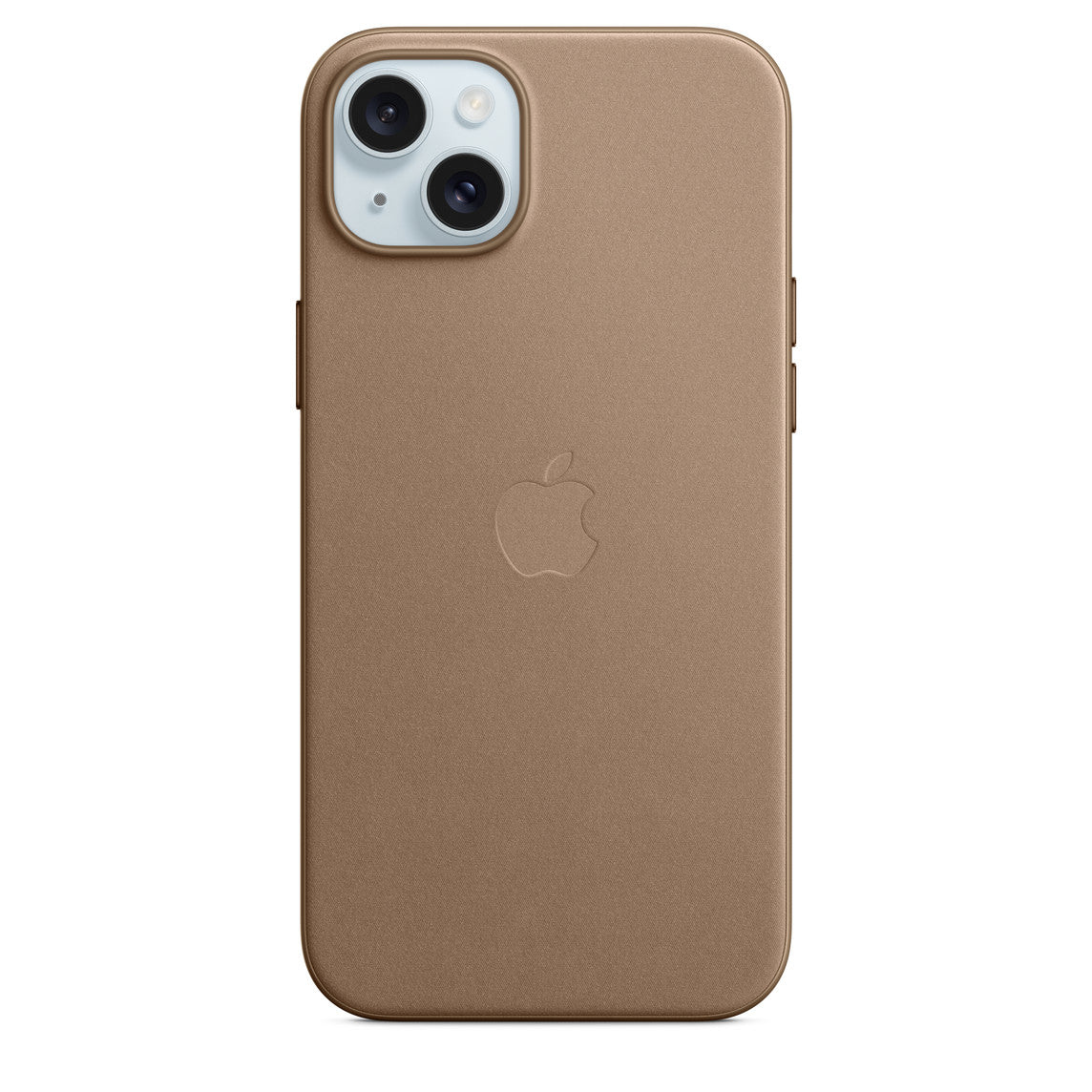 Apple Backcover – für Apple iPhone 15 Plus – Taupe – Feintwill – MagSafe-kompatibel