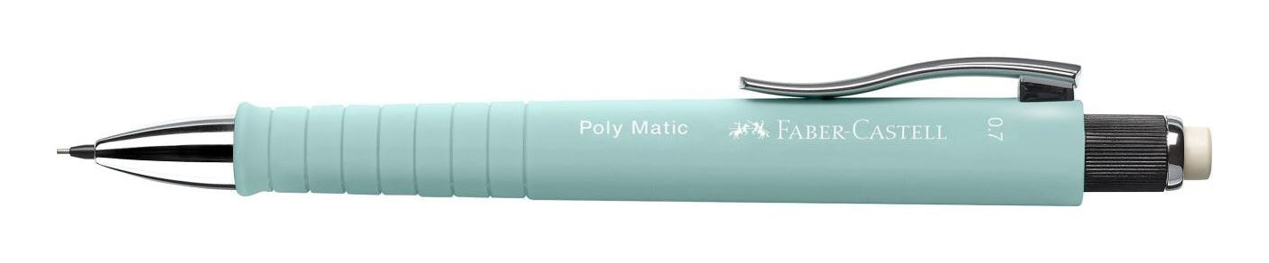 Faber-Castell PolyMatic Druckbleistift – 0,7 mm – Blau – Anti-Minenbruch – 1er-Pack