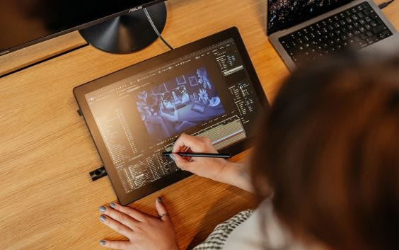 Wacom Cintiq 16 – Stift-Display – 16" – 2560 × 1600 (WQXGA) – IPS – 8k Druckstufen