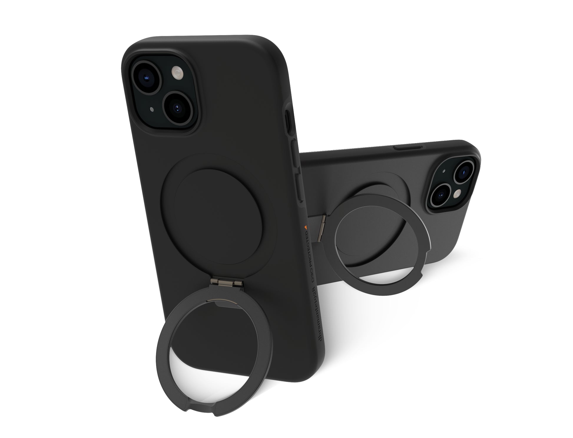 dbramante1928 Backcover – für Apple iPhone 15 – MagSafe, recycelter Kunststoff, schwarz, bis 4 m Sturzsicher