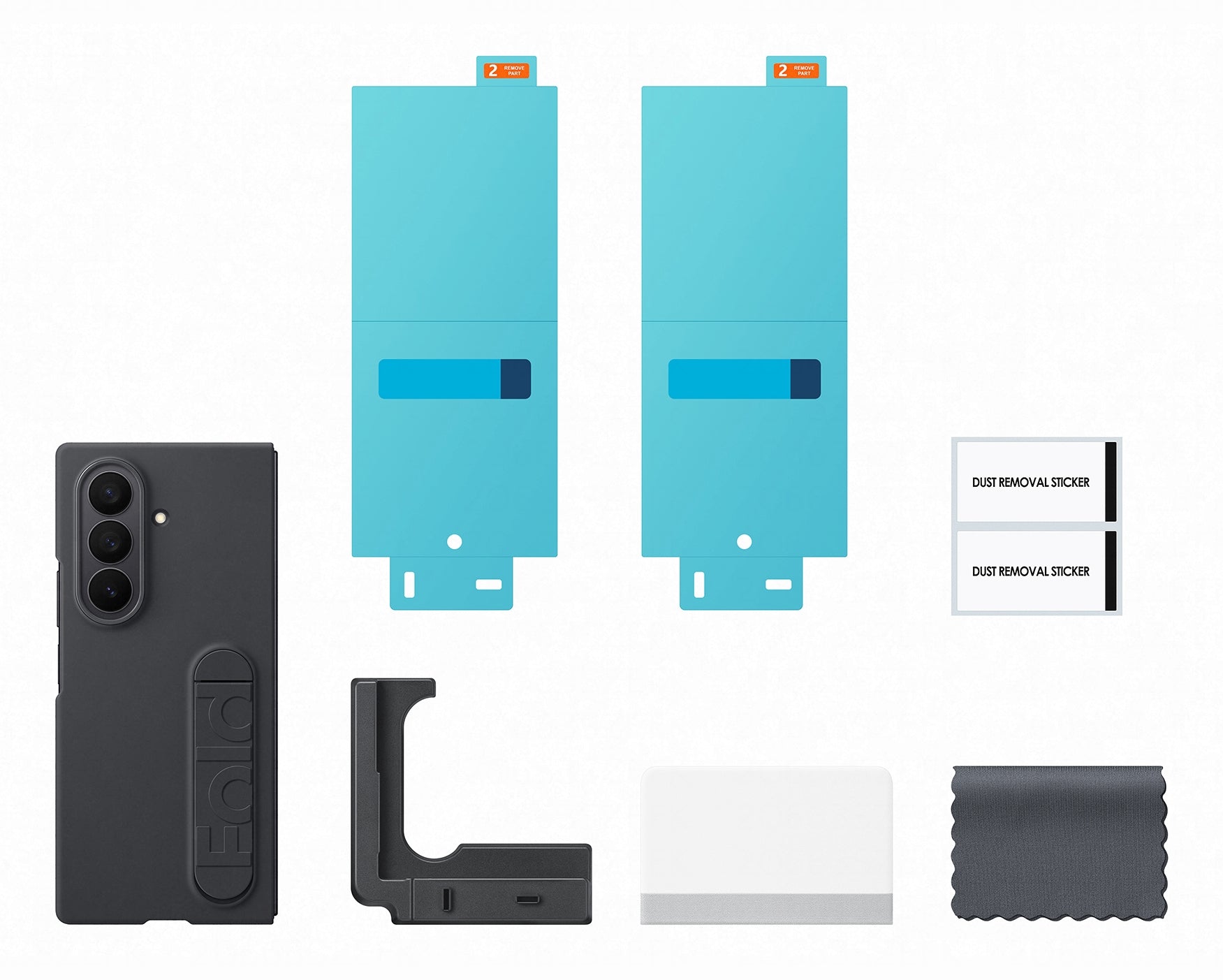 Samsung Backcover – für Samsung Galaxy Z Fold7 – schwarz – Silikon