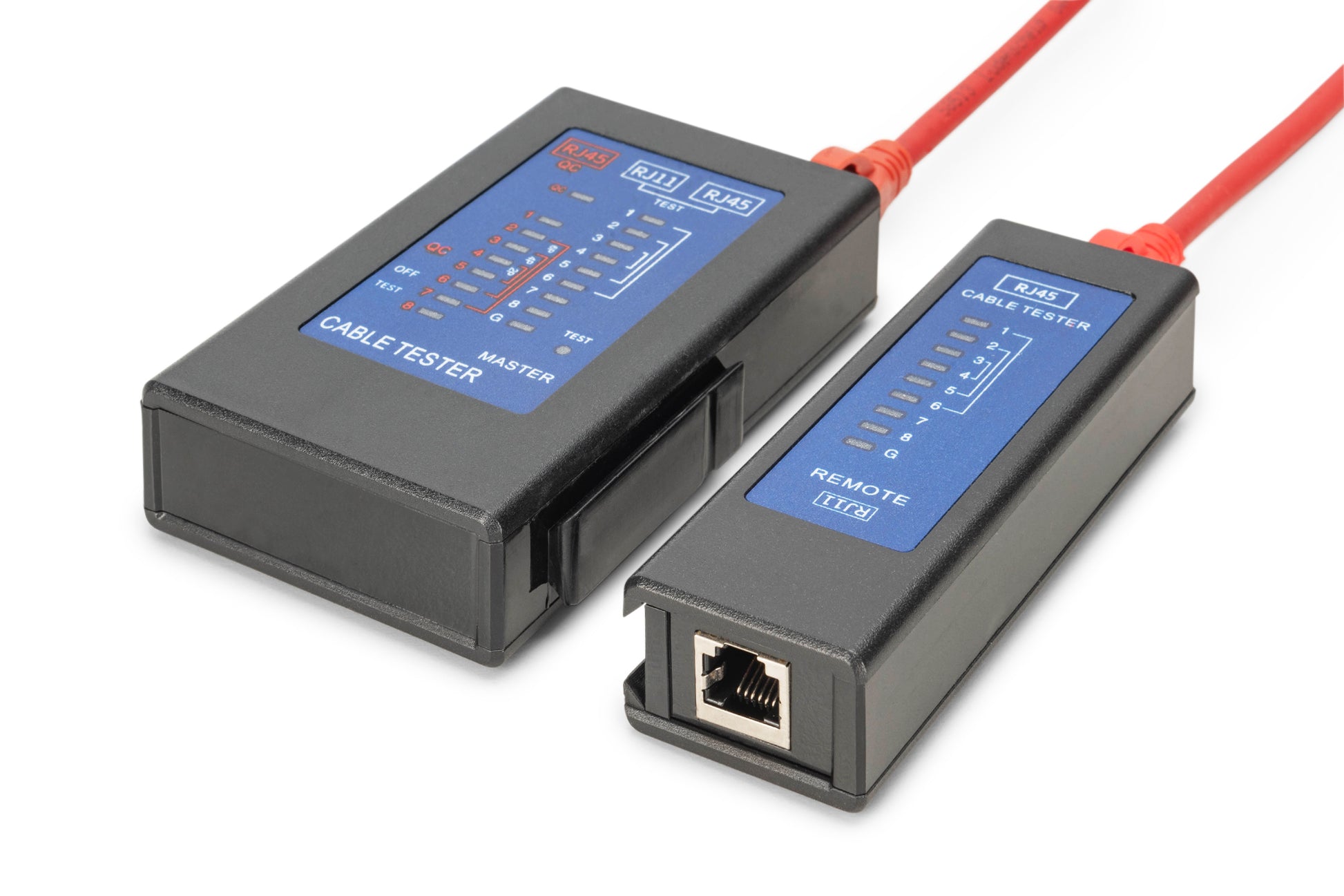 Digitus Netzwerk-Kabeltester – RJ45, PoE, LED-Anzeige