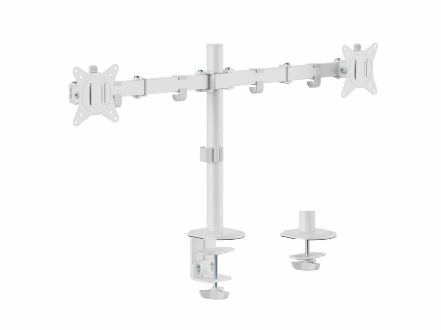 Equip 650167 – Monitorarm Tischhalterung – 2 Monitore – 17–32″ – VESA 75×75/100×100 mm – bis 9 kg/Monitor