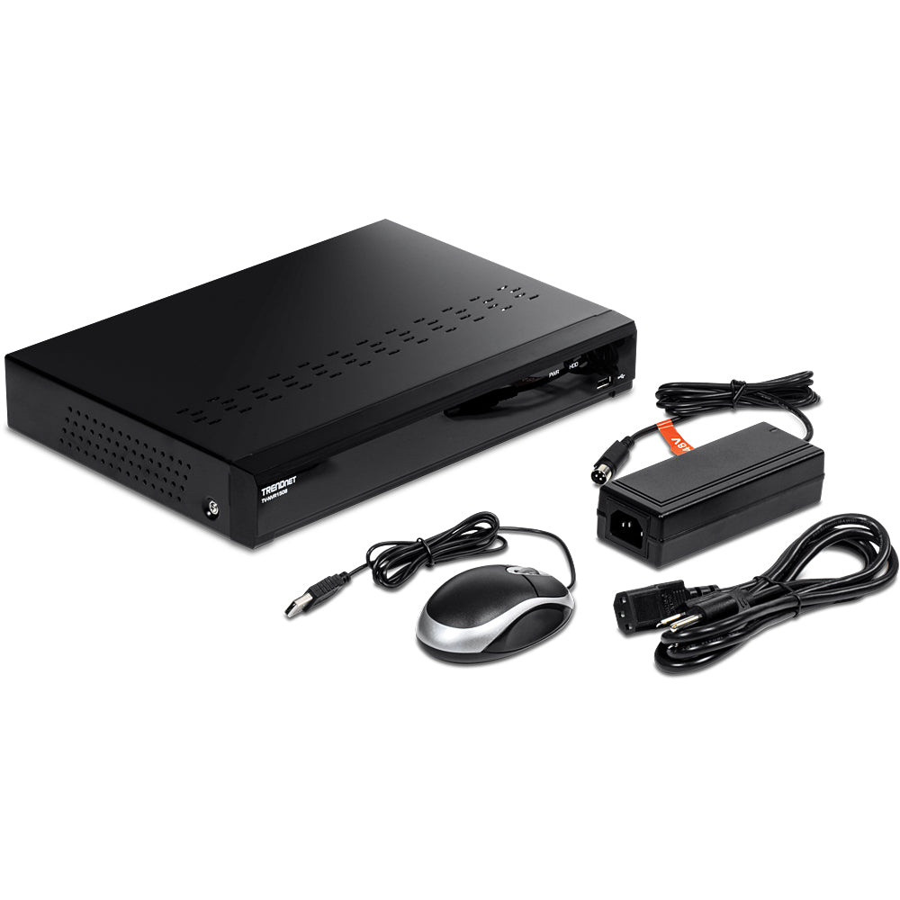 Trendnet TV-NVR1508 NVR – 8 Kanäle – 4K – PoE 8×, 56 W – 12 TB SATA – HDMI