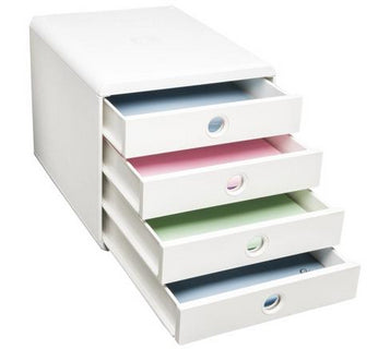 Exacompta Schubladenbox Pop-Box AutentiK – 347 × 278 × 267 mm