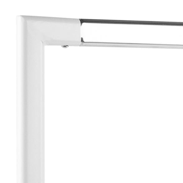 Actona Garderobenständer – Stahl, Weiss, 117 × 59 × 165 cm