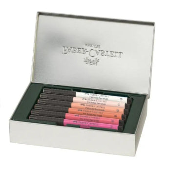 Faber-Castell PITT Artist Fineliner – 12er-Set – 0,4 mm – 12 Farben, sortiert – wasserfest
