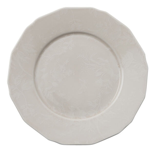 Arthur Krupp Speise-Service Garden – 12-teiliges Set, Ø 28,5/24/21 cm, Porzellan, rosa, spülmaschinenfest
