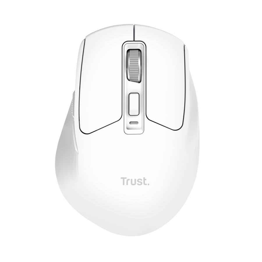 Trust Niven – Maus – Kabellos (Bluetooth/2,4 GHz), 3200 DPI, rechts, Weiss