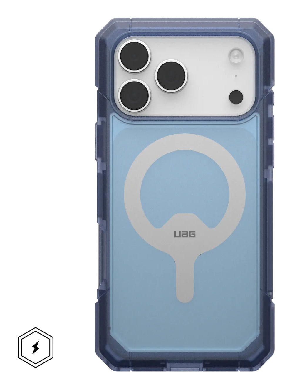 Urban Armor Gear UAG – Trooper MS Backcover – für Apple iPhone 17 Pro Max – blau