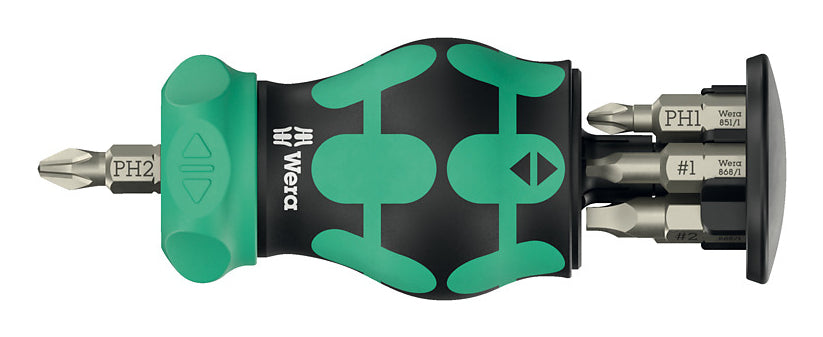 Wera Kraftform Kompakt – Multi-Bit-Schraubenzieher-Set PH, 6-teilig, magnetisch, RA 4 2025