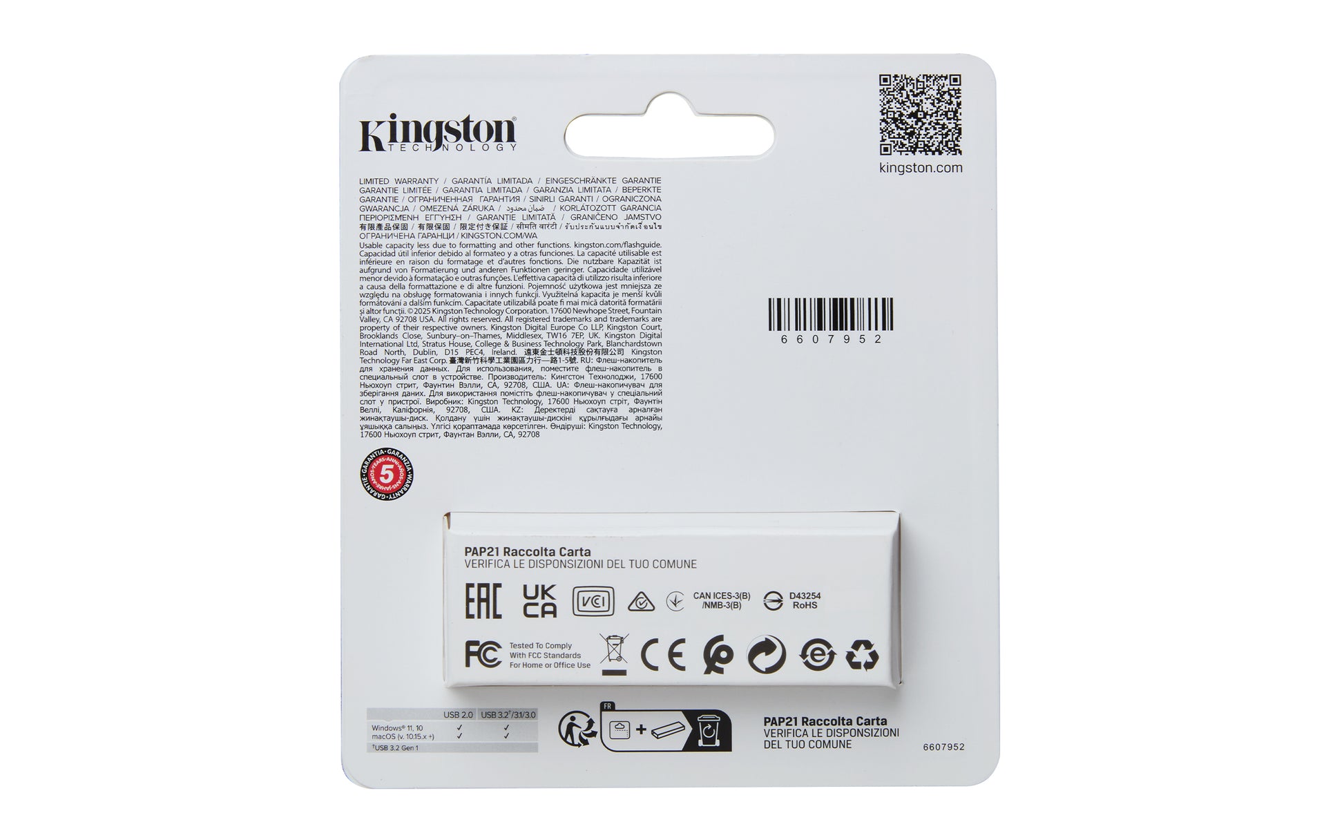 Kingston Technology Kingston DataTraveler Exodia S USB-Stick 512 GB – USB-A 3.2 Gen 1, Drehring, Schwarz, Gelb