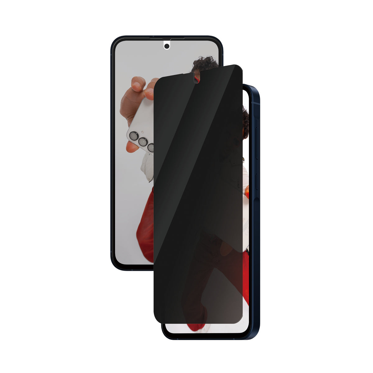 PanzerGlass Privacy-Filter (Panzerglas), Ultra-Weit Passform – für Galaxy A56 5G – mit Applikator