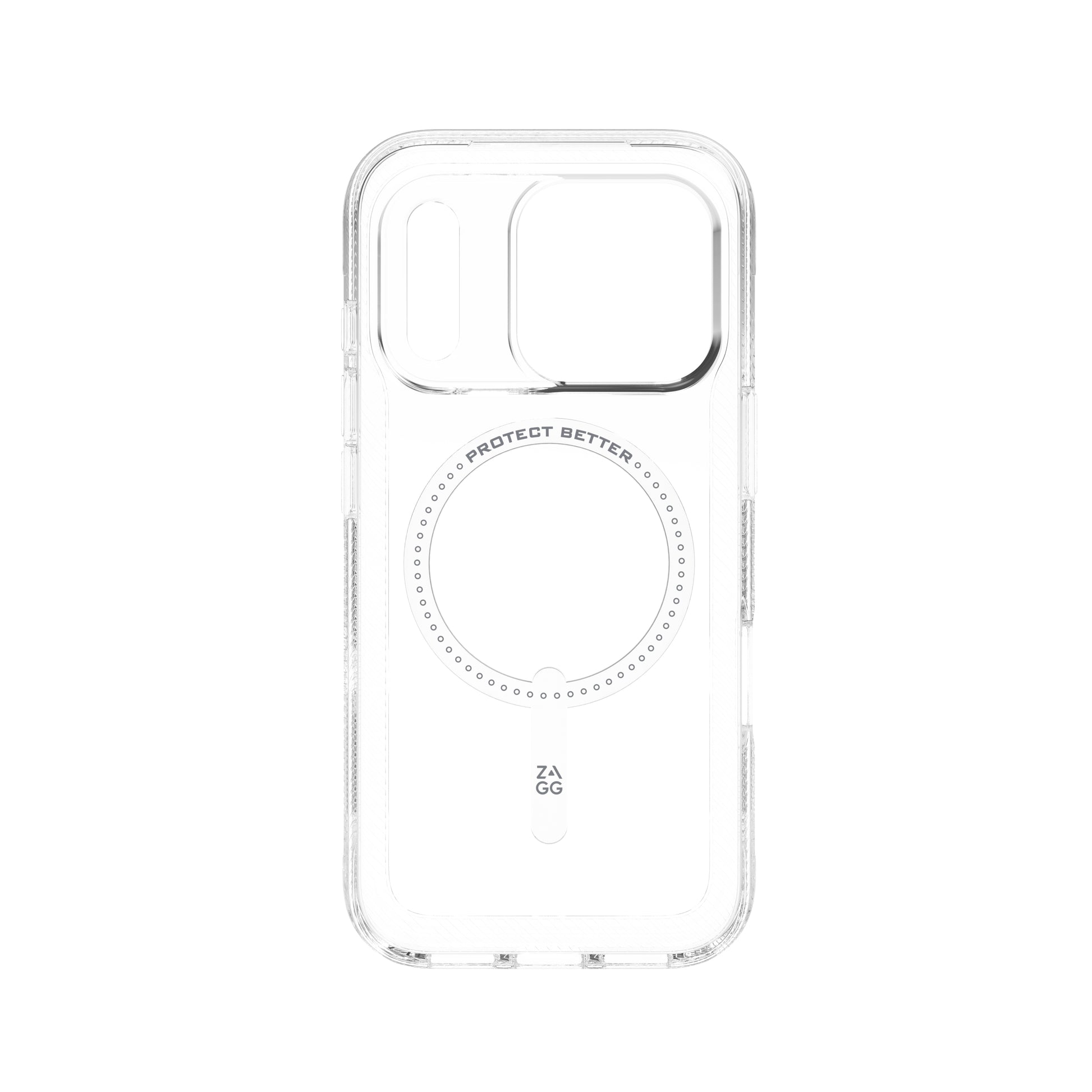 ZAGG Backcover LUXE SNAP – für Apple iPhone 17 Pro – transparent