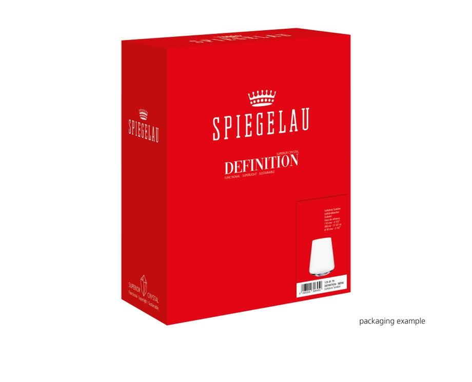 Spiegelau Longdrinkglas – 4er Set, 490 ml, Ø 9,0 cm, Kristallglas, Transparent, spülmaschinenfest