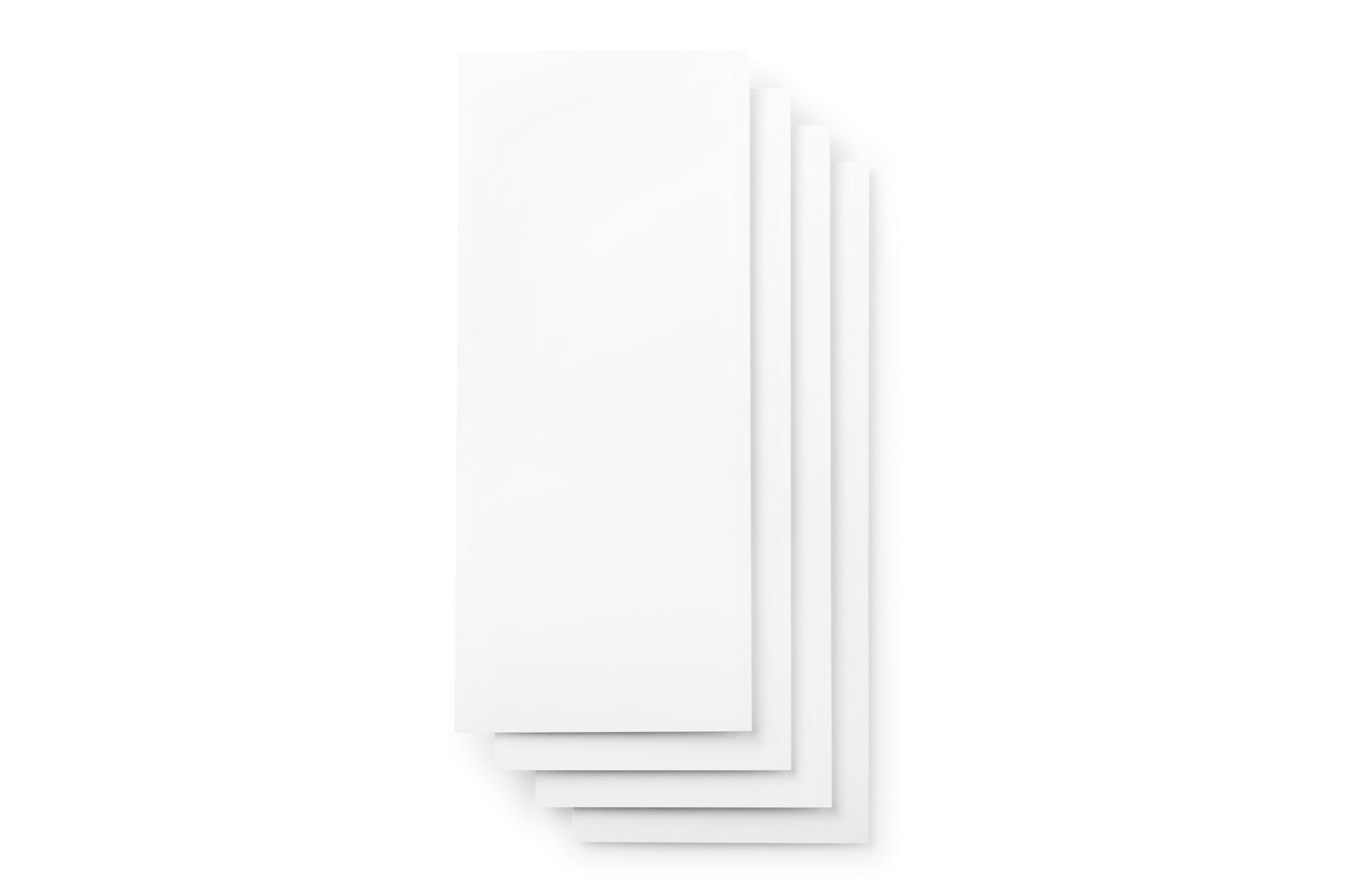 Cricut Vinylfolie (selbstklebend), transparent, ablösbar, 14 × 33 cm, 4 Stk.