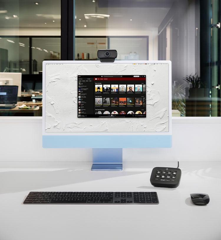 Elgato Stream Deck Neo – Keypad-Steuerpult – USB-C (kabelgebunden) – 8 LCD-Tasten – Schwarz