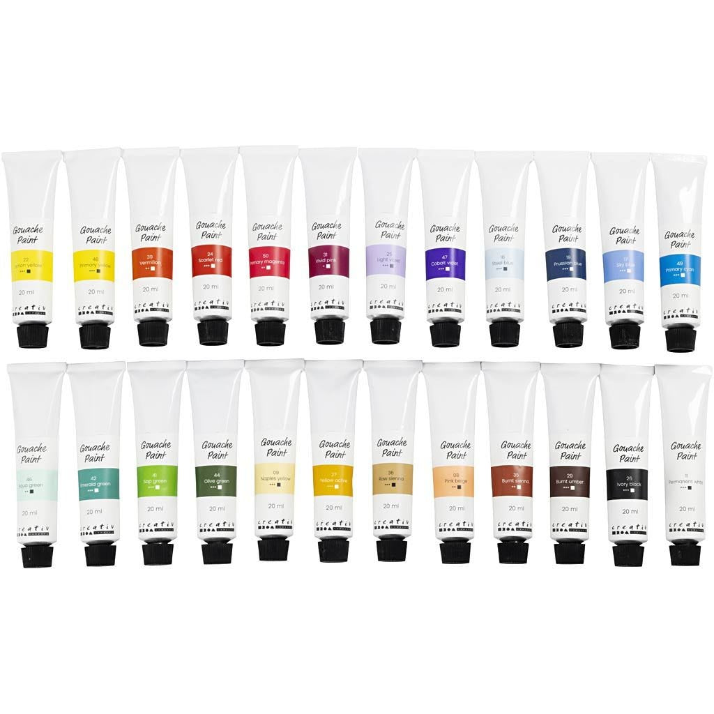 Creativ Company Gouache – mehrfarbig