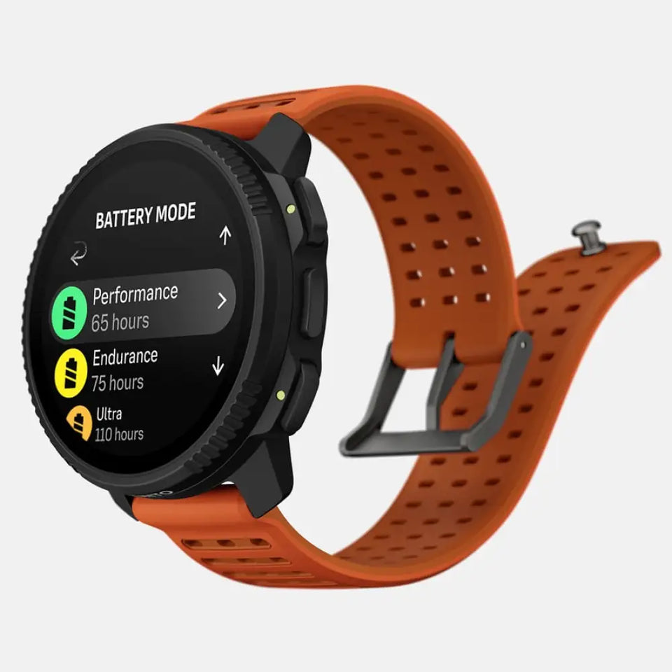 Suunto Vertical 2 49 mm GPS – Edelstahl Schwarz, Sportband, Canyon, 100 m, für Android und iOS