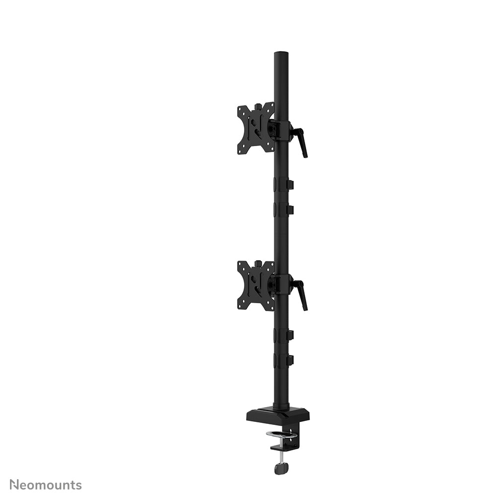 Neomounts NERO – Monitorarm Tischhalterung – Klemme/Durchführung – 2 Monitore – 10–32" – bis 9 kg/Monitor