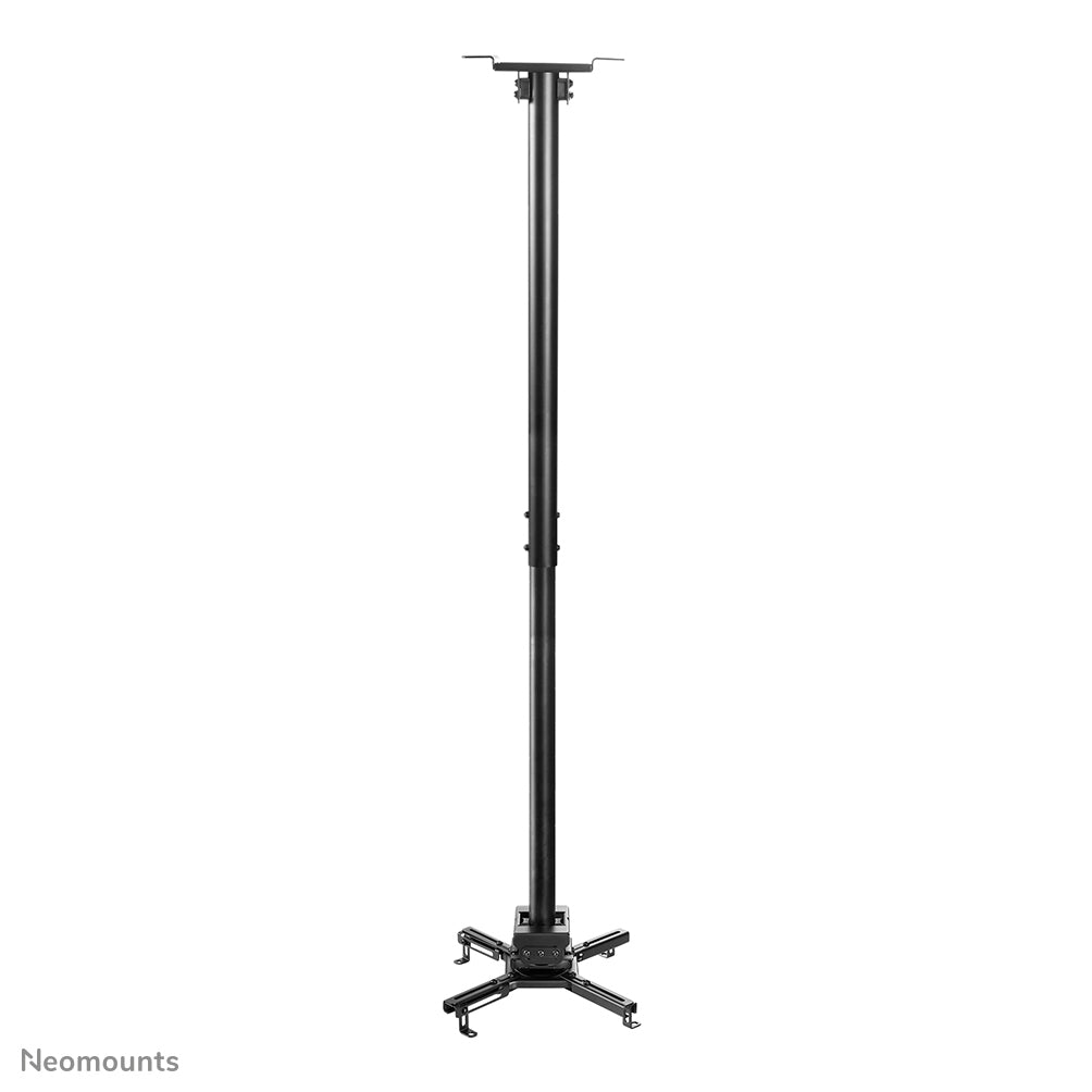 Neomounts CL25-550BL1 Projektor-Deckenhalterung – 74,5–114,5 cm, schwenkbar, neigbar, 35 kg, schwarz