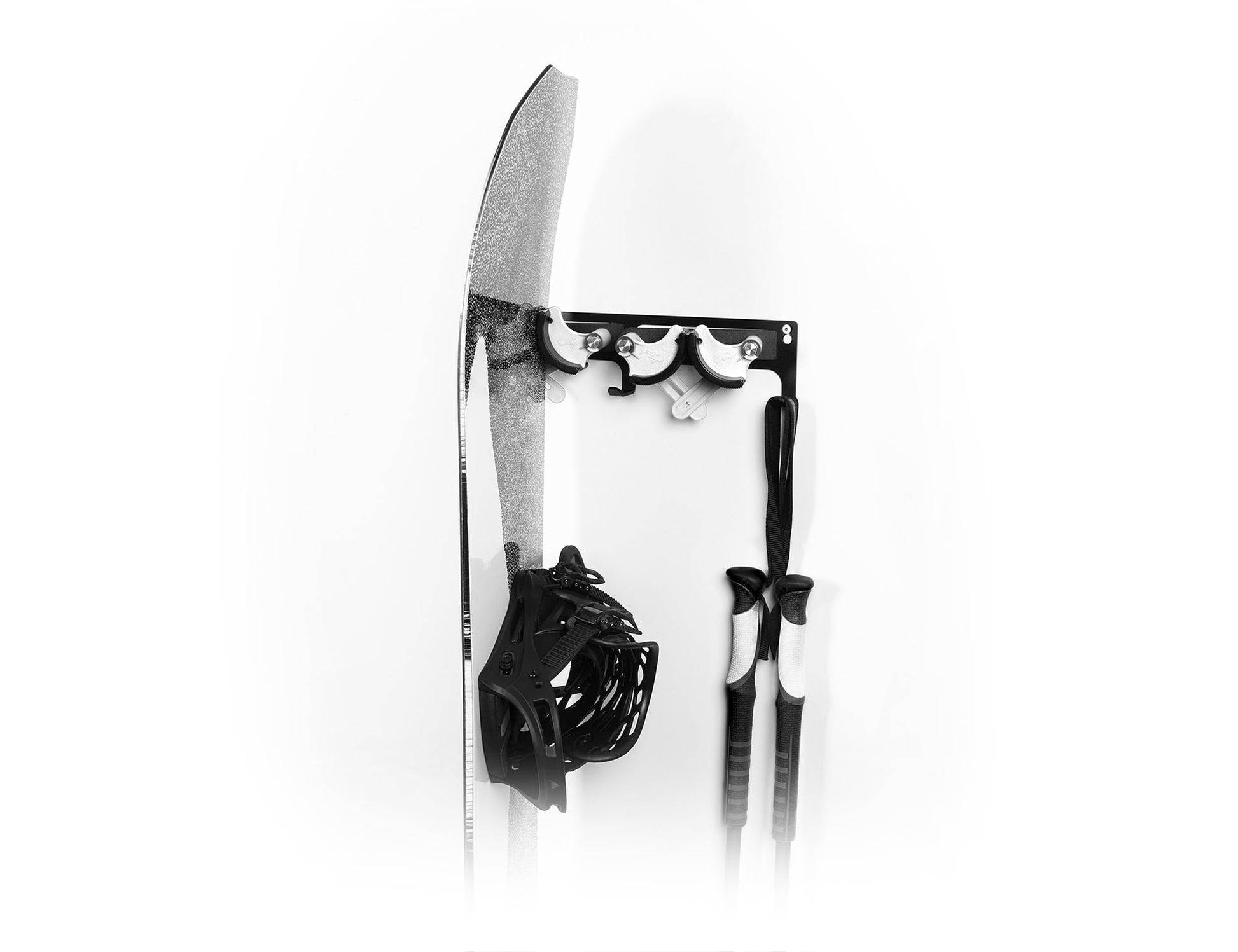 Flip Clip Wandhalterung – Stahl – Weiss – 30 kg