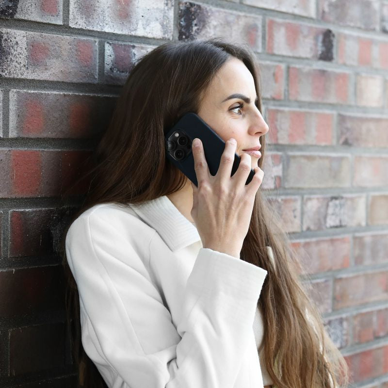 Vonmählen Backcover – für Apple iPhone 15 Plus, MagSafe, Silikon, Dunkelblau