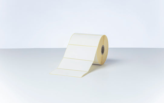 Brother Etiketten, 102 mm × 50 mm, weiss, Papier, permanent, 1050 Etiketten