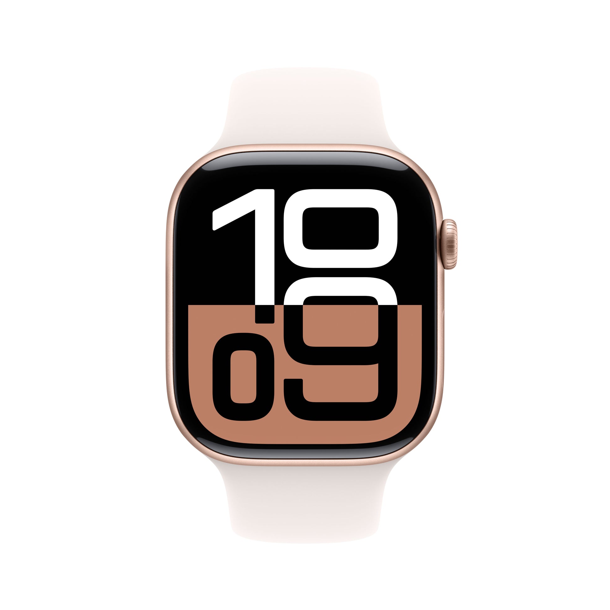 Apple Watch S10 – Smartwatch – 39 mm, LTE, 50 m, Roségold Aluminium, Light Blush Sportarmband M/L