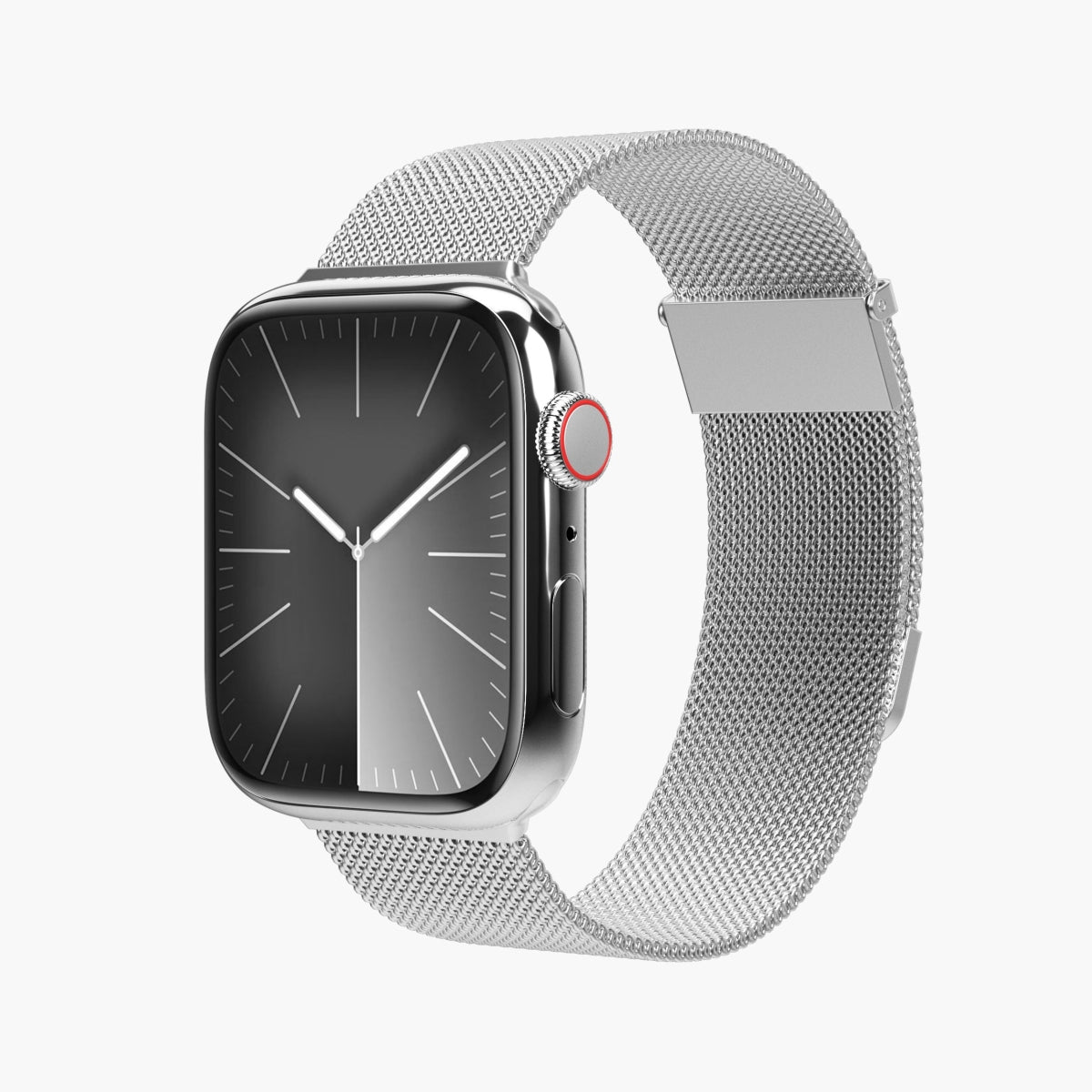 Vonmählen Milanese Loop 2 – Silber, für Apple Watch