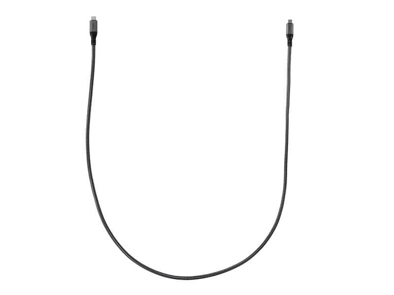 ONIT USB-C auf USB-C Kabel – USB4 80 Gbit/s – 1 m – PD 240 W – Textilmantel – Schwarz