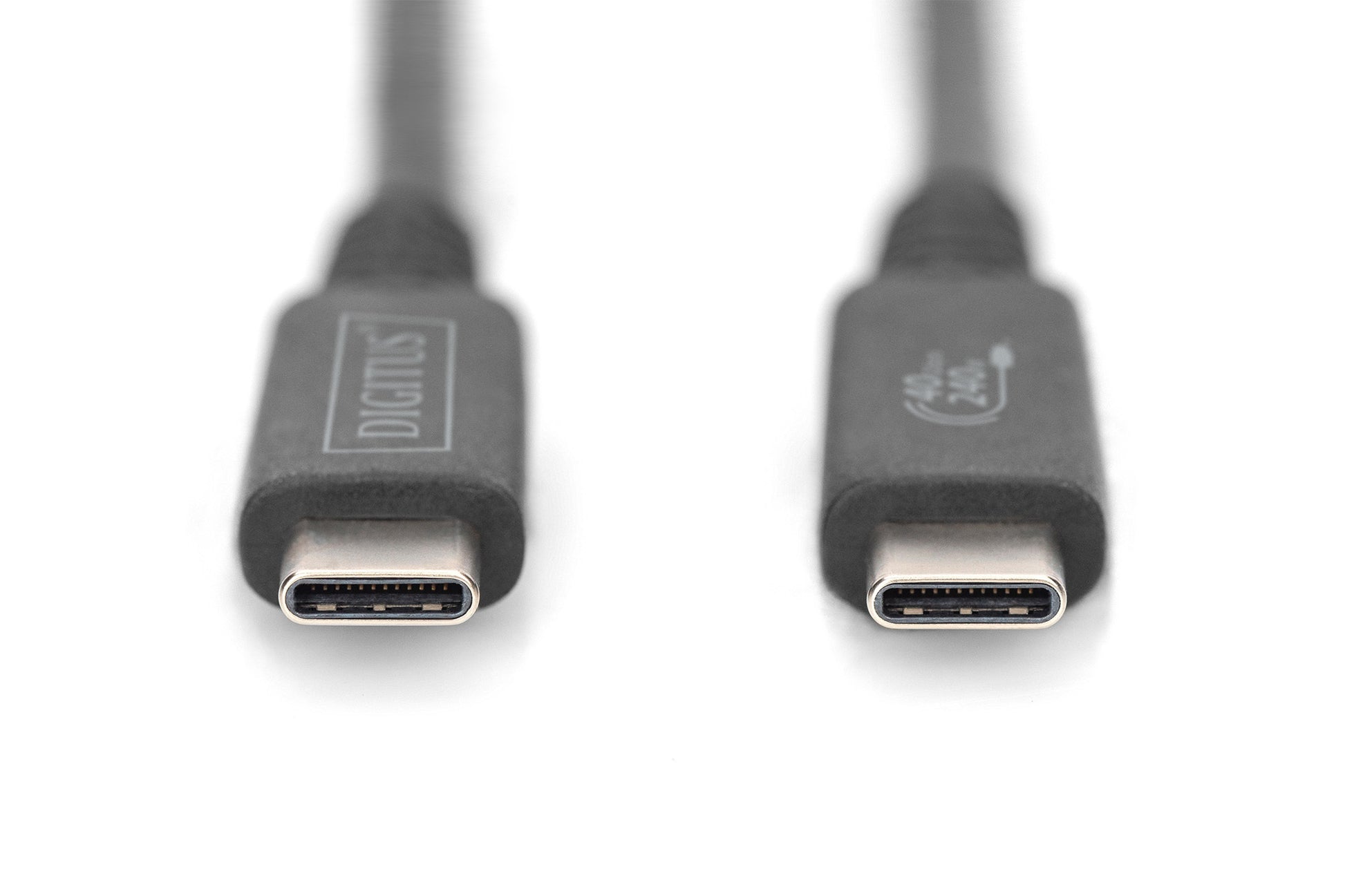 Digitus USB-Kabel, USB-C, 0,8 m, USB4, Lade-/Datenkabel