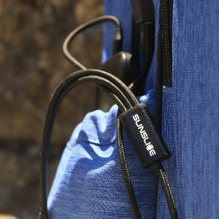Sunslice Multi-Kabel – 3-in-1 USB-A auf USB-C/Micro-USB/Lightning 1 m, PD 12 W, Schwarz – für iPhone/Android