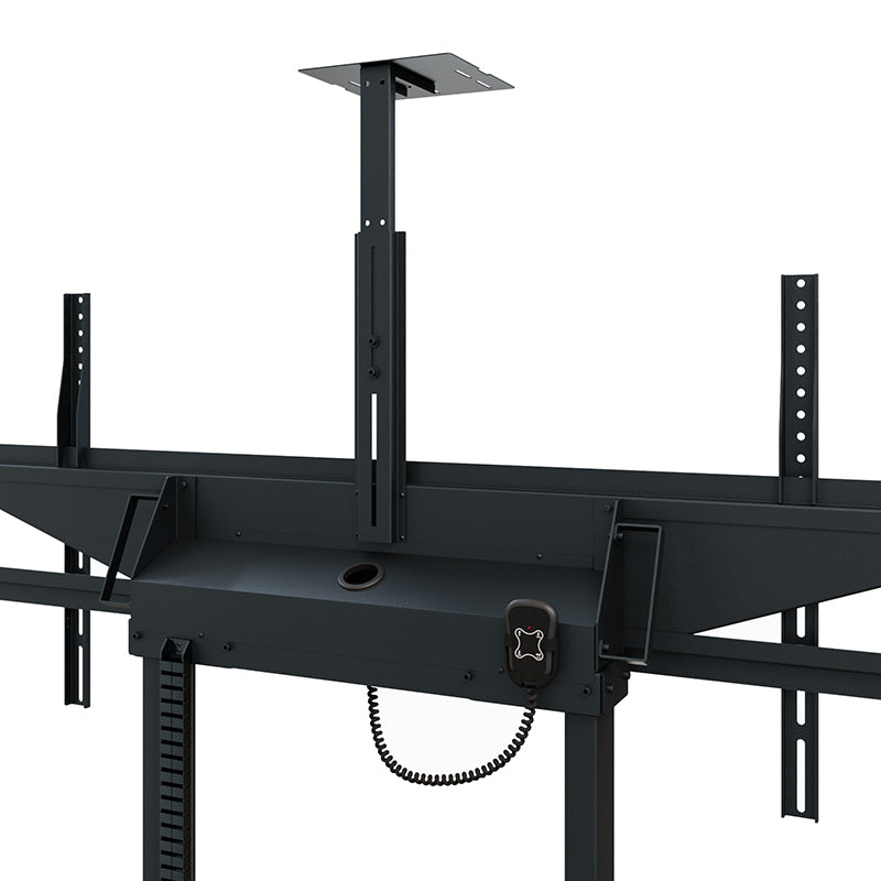 Hagor Wandlift (bodenstehend) – 46–65" – VESA 400×400–600×400 – bis 120 kg, motorisiert, für 2 Displays