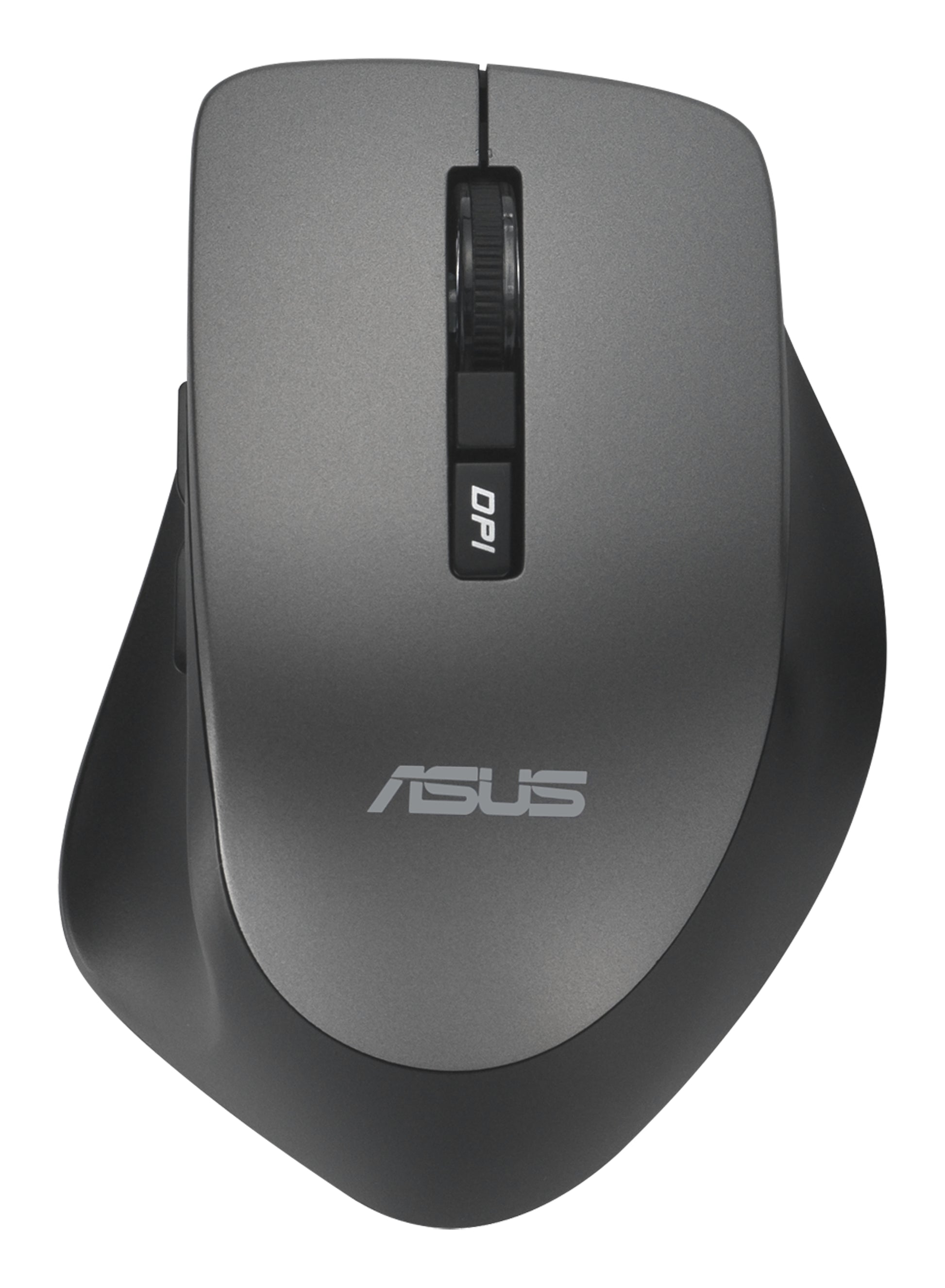 ASUS WT425 – Maus – Kabellos (2,4 GHz), 1600 DPI, rechts, Schwarz/Grau