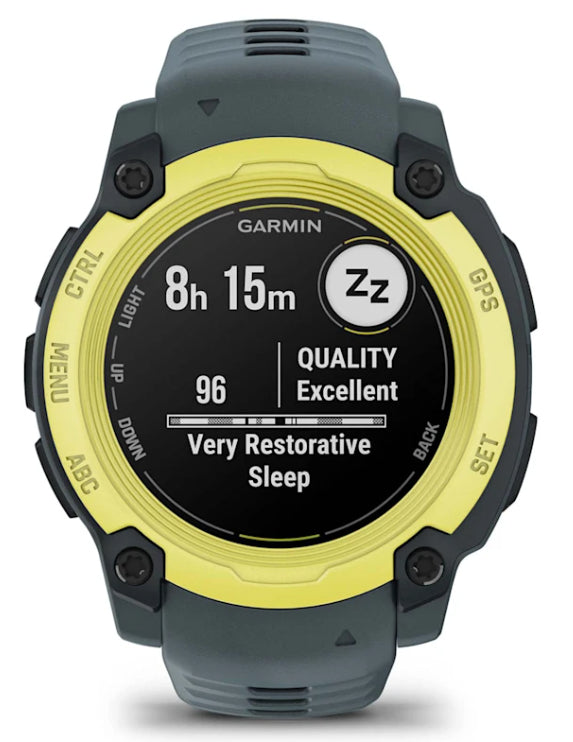 Garmin Instinct E – Smartwatch – 40 mm, 0,86", GPS, Bluetooth, MIP, 10 ATM, Grau, Silikon
