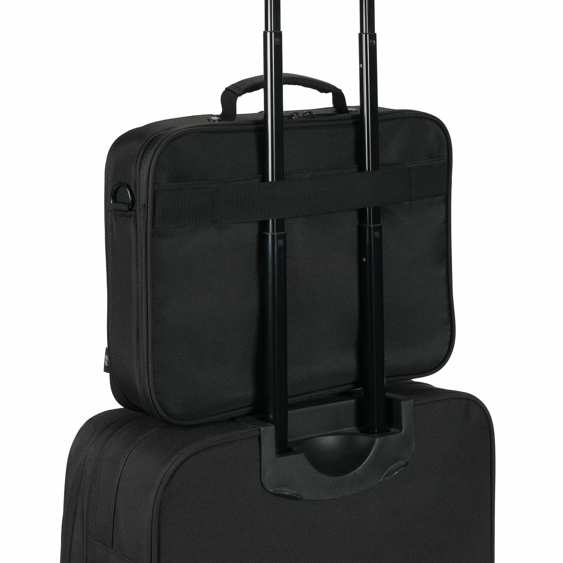 DICOTA Notebook-Tasche bis 17,3" – Wasserabweisend, 100% recyceltes PET – Schwarz