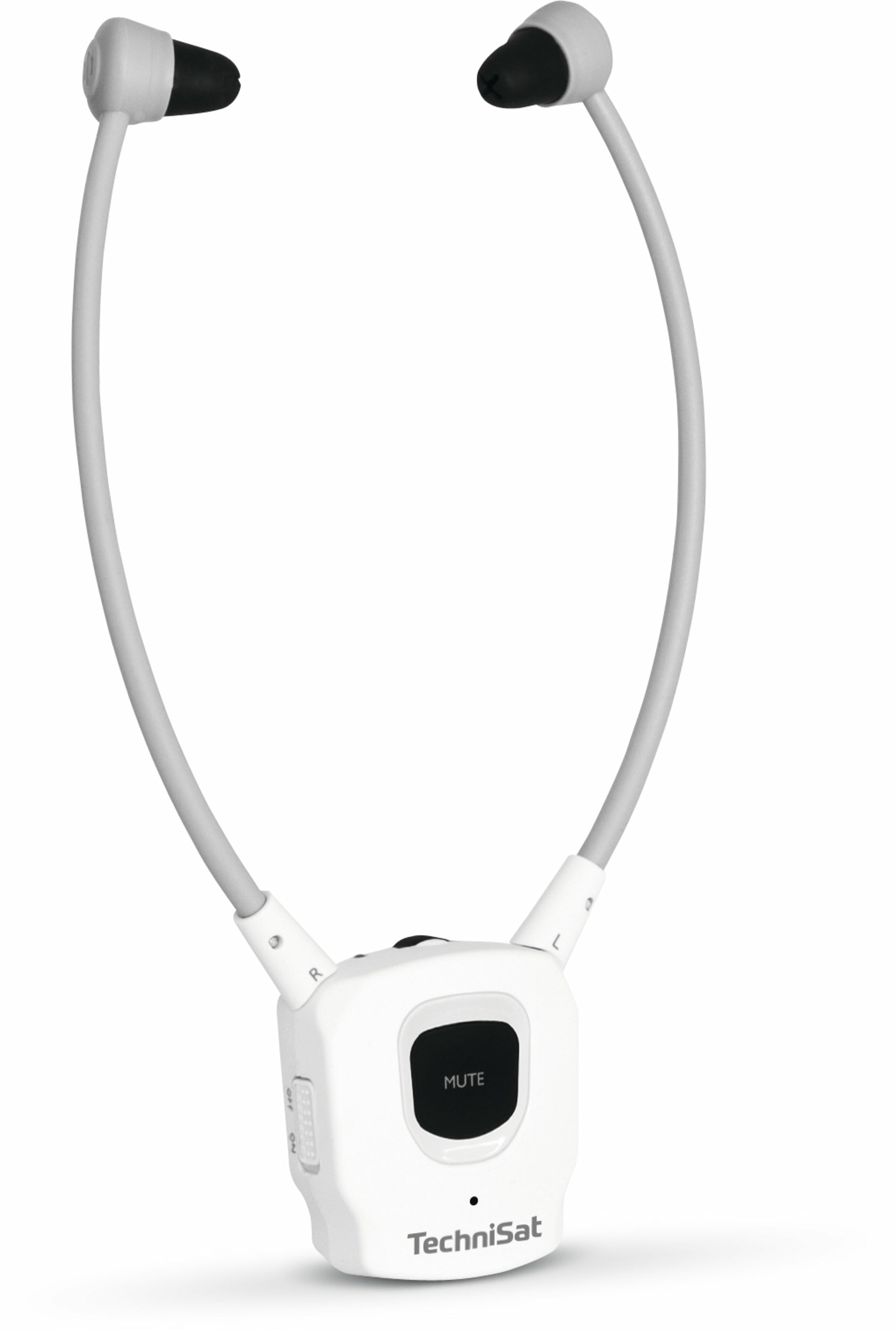 TechniSat Stereoman ISI 3 In-Ear Headset – Stereo, Kabel + BT, Weiss