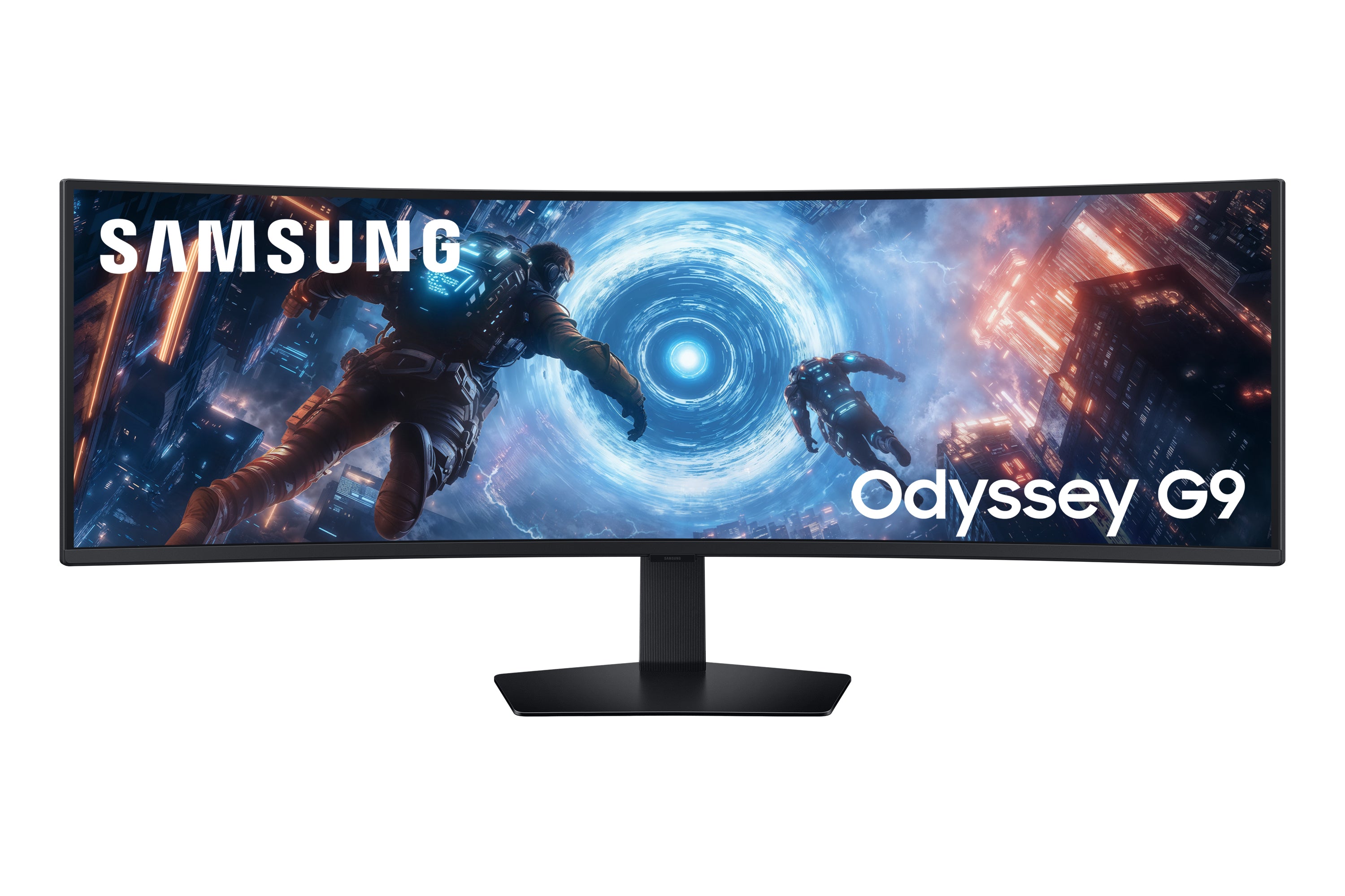 Samsung G91F – Monitor, 49", 5120 × 1440 (Dual QHD), LCD, Schwarz
