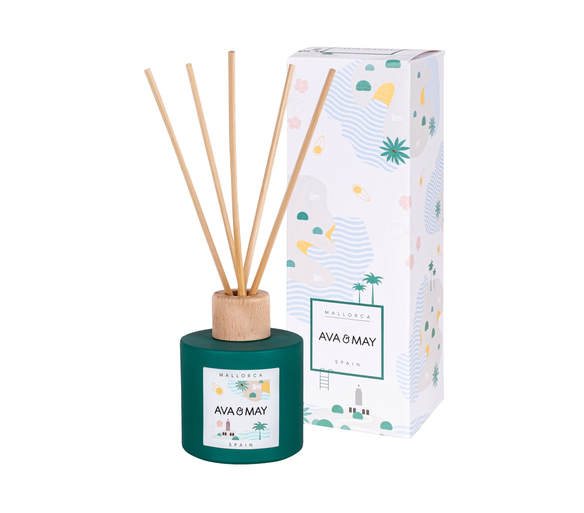 AVA & MAY Duftstäbchen Mallorca – 100 ml