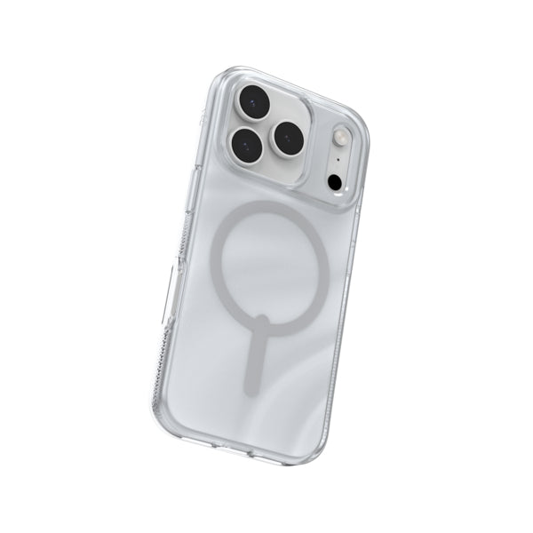 ZAGG Milan Snap Backcover – für Apple iPhone 17 Pro, MagSafe, Graphen, Silber, bis 4 m Sturzsicher