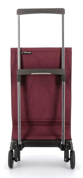 Rolser Plegmatic MF – Trolley, 40 l, 2 Rollen, Polyester, Bordeaux, 37 × 58 × 19 cm