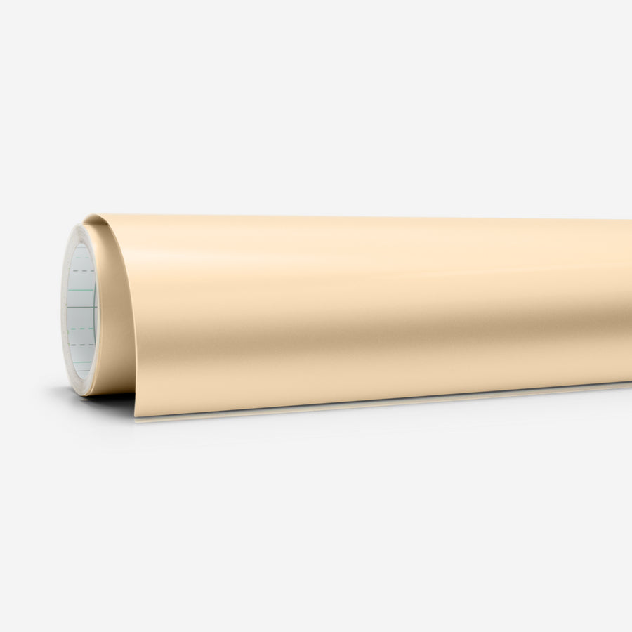 Cricut Vinylfolie matt-metallic – Gold – 24,1 × 91,4 cm – für Cricut Joy Xtra Schneideplotter