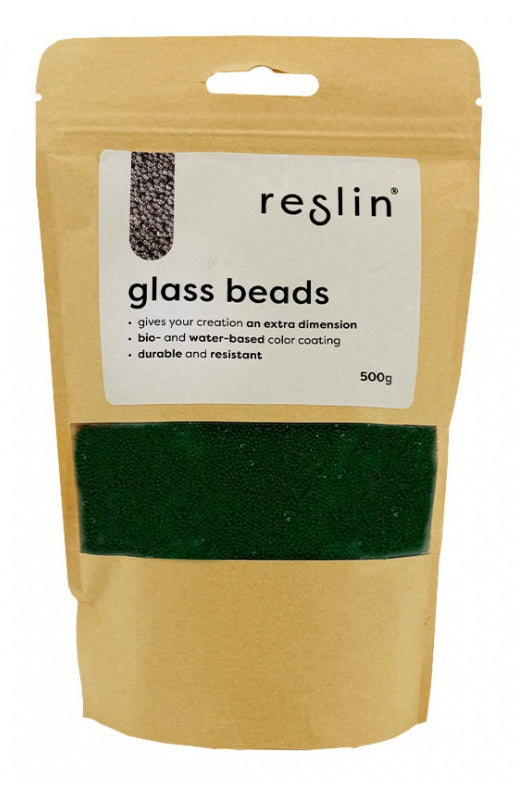 Reslin Glasperlen – Grün – Ø 1,4 mm – 500 g