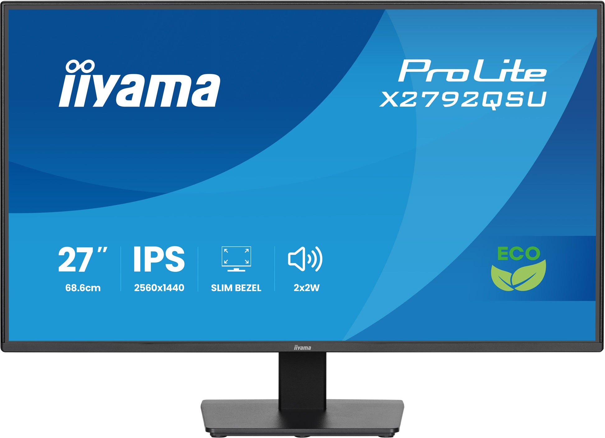 iiyama X2792QSU-B1 – Monitor, 24", IPS, 120 Hz