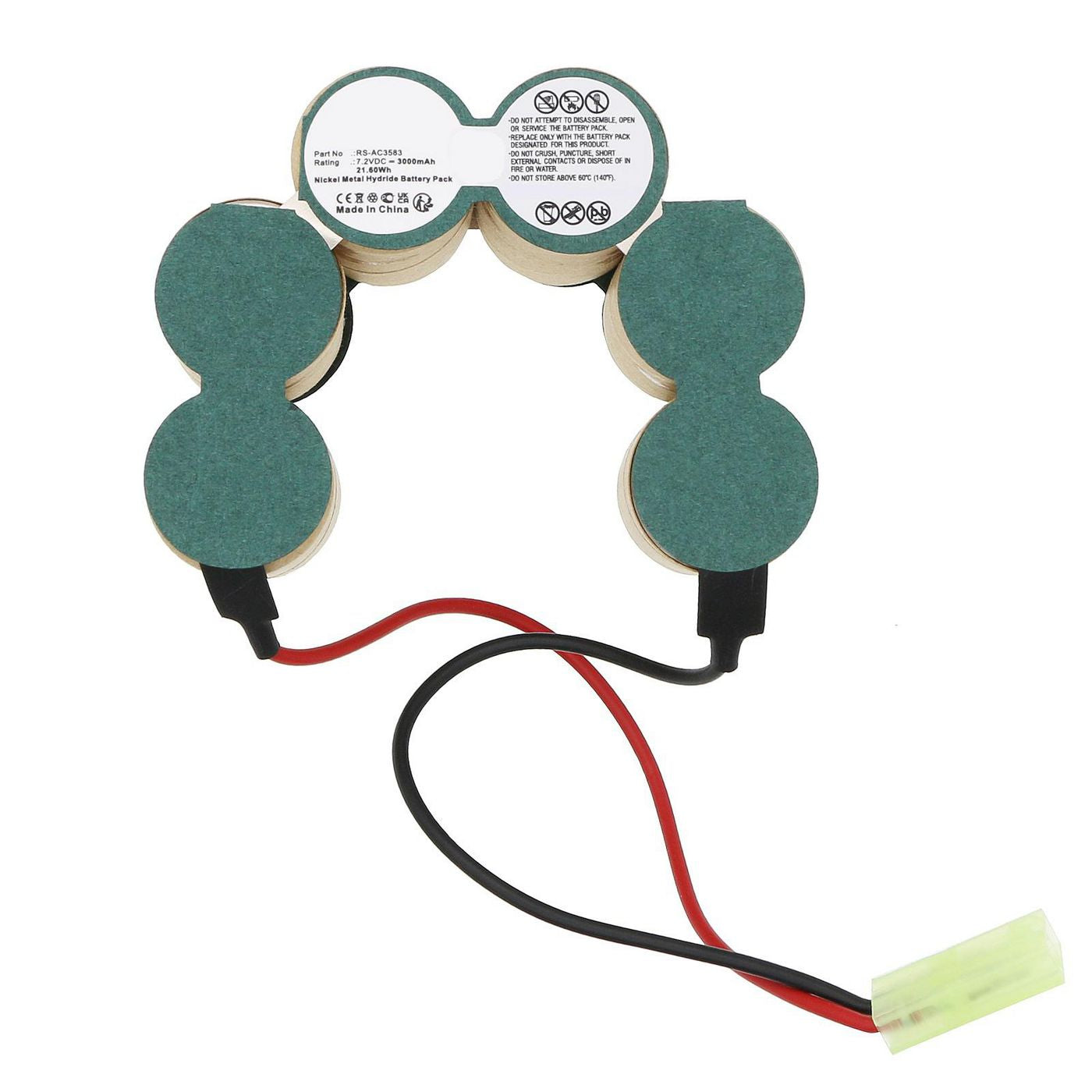 CoreParts Akku 21,6 Wh – 1 Stück, für Rowenta Cleanette Air Force/AC912501