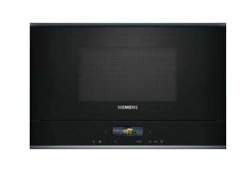 Siemens Einbau-Mikrowelle BE732L1B1C – 21 l, Grill & Inverter, 900 W – schwarz