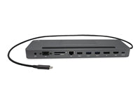 i-tec Dockingstation – USB-C, DP/HDMI/VGA, 4× USB-A, 1× USB-C, 85 W PD, GbE, für Windows/Mac/Linux
