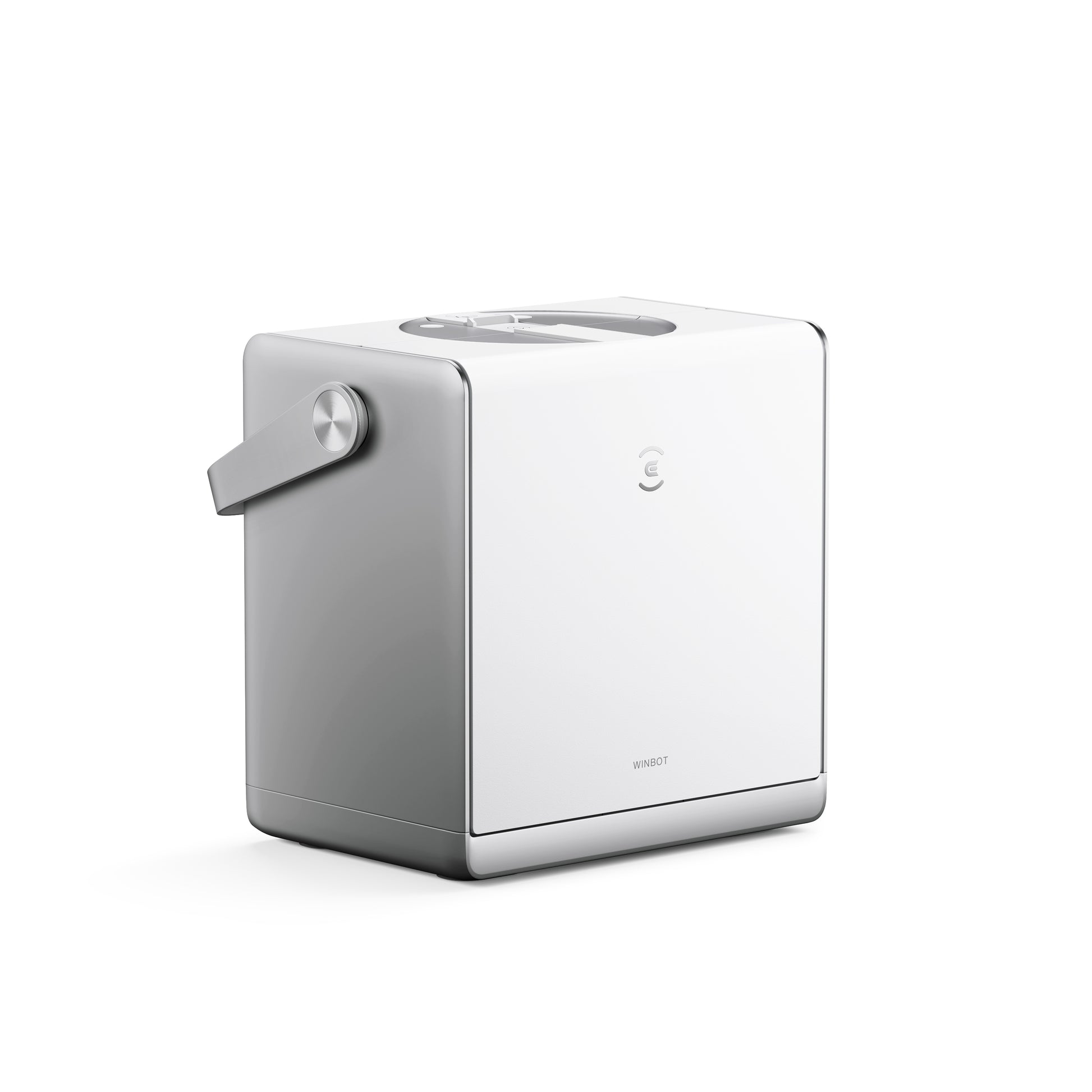 Ecovacs Winbot W2 – Fensterputzroboter – 2600 mAh, min. Fenstergrösse 30 × 40 cm, 63 dB, Weiss