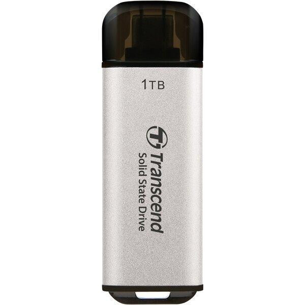 Transcend ESD300S Speichergerät – 1 TB, USB-C, 10 Gbps, Silber